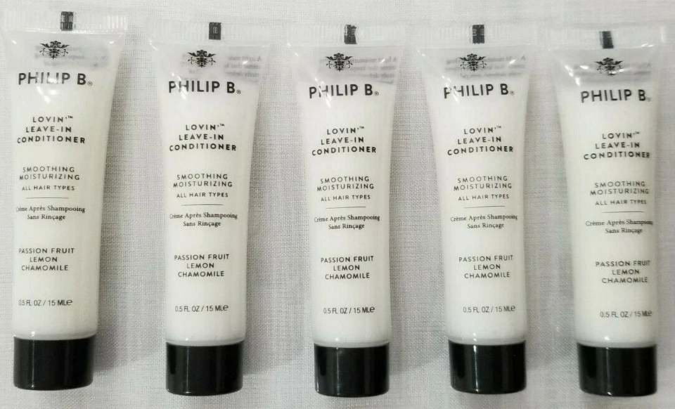 Acondicionador sin enjuague Philip B Lovin' 5 tubos 0,5 oz 15 ml -x5 tubos = 2,5 oz Foto 1 de 1
