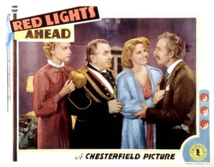 Red Lights Ahead lobby card Paula Stone Roger Imhof Ann Doran 1936 OLD PHOTO