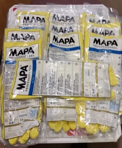 Arbeitshandschuhe, Schutzhandschuhe, Latex. 12 Paar MAPA ALTO 258 Gr. 9-9,5 - Bild 1 von 2