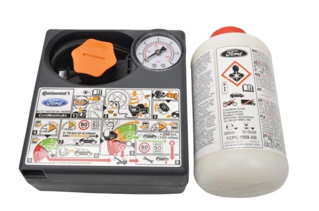 Ford M1TC-19L523-AB Tyre Puncture Repair Kit for Puma Mk2 1.0 12V EcoBoost