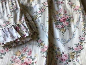 Pair Dorma Vintage Curtains/Valance 67"W x 54"long(2 Pairs available)