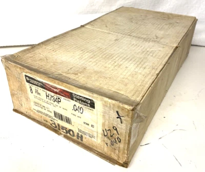 PISTON SET,NOS,NORS,FORD 429,BBF,.040 OVER,4.39875",V8,WRIST PIN,STERLING,FLAT:) - Image 1 of 4