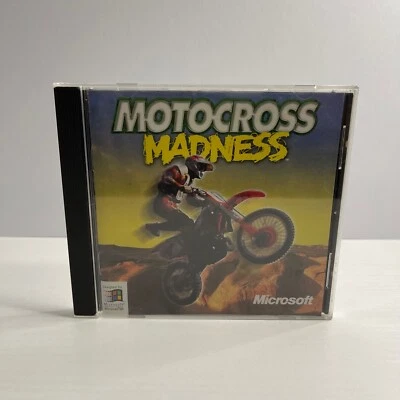 Motocross Madness (1998) – WIN98 Racing Classic, Mint Disc, Microsoft PC Game - Image 1 of 4