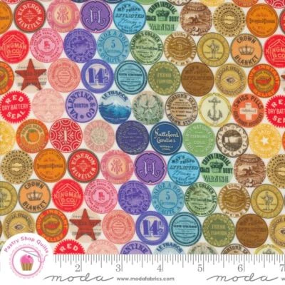 Moda CURATED IN COLOR 7465 11 Rainblow Cheater Print CATHE HOLDEN Quilt Fabric - Image 1 of 4