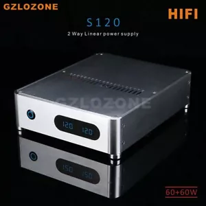 S120 60 W+60 W R-Core Alimentatore lineare a bassissimo rumore 2 vie LPS/PSU - Foto 1 di 6