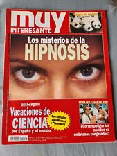 REVISTA MUY INTERESANTE NUM 170 JULIO 1995 PAG MISTERIOS HIPNOSIS CIENCIA CASTE