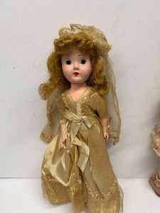 Vintage 13 1/2 Ideal? Effanbee? Braut Puppe 14 auf Hinterkopf Made in USA auf Rücken - Bild 1 von 20