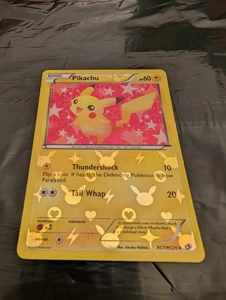 Pikachu RC7/RC25 Legendary Treasures: Radiant Collection Holo - Picture 1 of 2