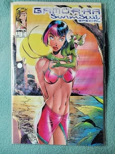 1994 Image Gamorra Swimsuit Special #1 fantasy art one-shot high gloss cover set - Picture 1 of 1
