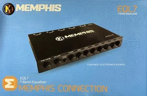 NEW Memphis Audio EQL7, 7-Band Parametric Equalizer - Picture 1 of 1