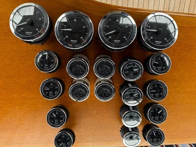 vdo gauge set from boat.  NEMA 2000 all working - Image 1 of 3