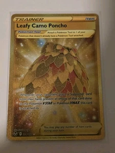 Leafy Camo Poncho (Secret) 214/195 Swsh12: Sword & Shield - Silver Tempest Holo - Picture 1 of 1