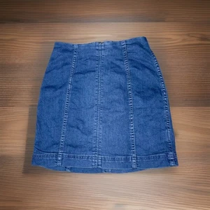 Minifalda vaquera FREE PEOPLE moderna mujer elástica TALLA 2 cremallera trasera boho - Imagen 1 de 8