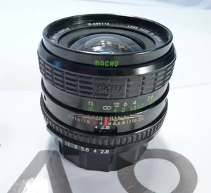 Sigma Mini Wide 28mm f2.8 Pentax K Mount Prime Lens refm - Picture 1 of 3