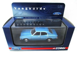 Corgi Vanguards Ford Cortina Mk 3 1300L  Sapphire Blue   VA10300  RARE - Picture 1 of 1