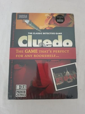 Cluedo Bookshelf Game Parker Marks & Spencer 2006 - New & Sealed - Image 1 of 4