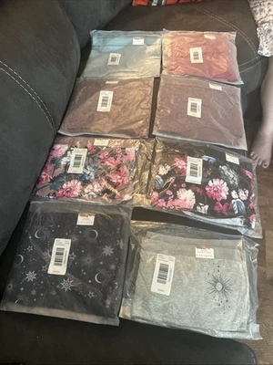 LOTE DE 8 PARES DE CALCINHA NOVA COM ETIQUETAS LANE BRYANT CACIQUE PLUS 22/24 ALGODÃO CUECA COMPLETA - Imagem 1 de 4