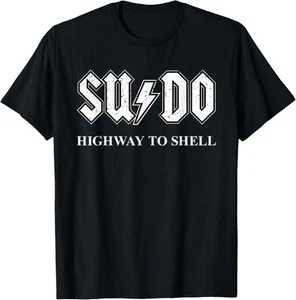 Sudo Highway to Shell - Maglietta con cappuccio Programmatore Linux - Foto 1 di 7