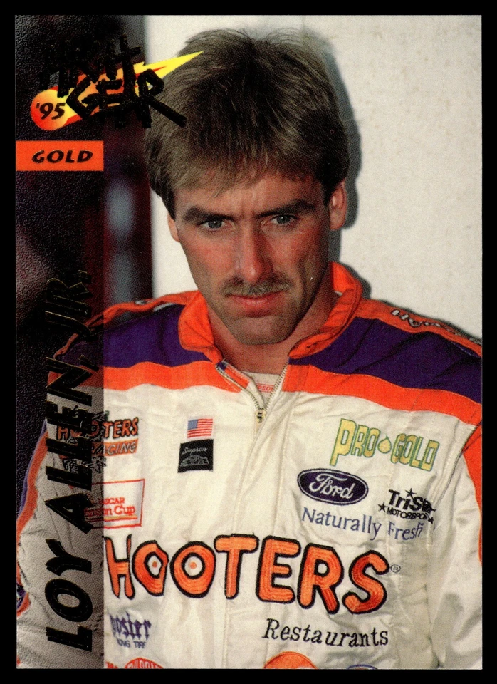 1995 Wheels High Gear Gold #30 Loy Allen - Image 1 of 2