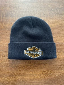 Harley-Davidson Herren Timeless Bar & Shield Logo Embroidered Cuffed Beanie - Bild 1 von 5