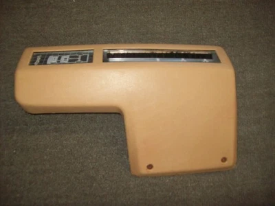 88-98 CHEVY GMC TRUCK 4X4 TRANSFER CASE FLOOR SHIFTER BEZEL TRIM TAN silverado - Image 1 of 3