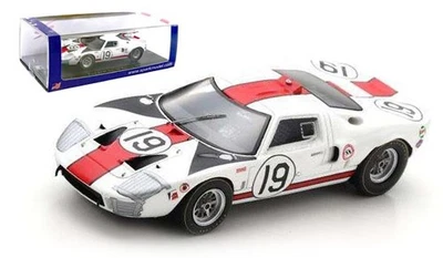 Ford GT40 #19 Spark US251 3ª 12H Sebring 1966 - Scott/Revson escala 1/43 Foto 1 de 4