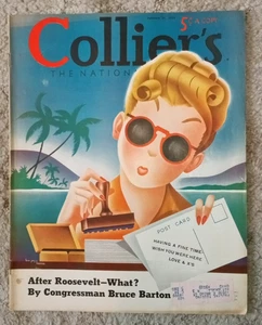 Revista K451 Collier's Vintage 21 de enero 1939 Octavus Roy Cohn - Imagen 1 de 4