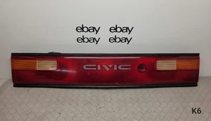 1990-1991 Honda Civic EF Sedan Center Tail Light Panel Garnish Reflector Stanley - Picture 1 of 16