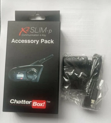 BRAND NEW CHATTERBOX X2 Slim Helmet Intercom Charger CBX2SLIMCHRG Motorcycle ATV - Image 1 of 4