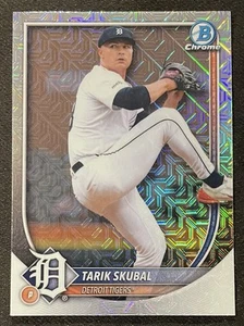 2025 Bowman Tarik Skubal Mojo Refractor #20 Tigers - Picture 1 of 2