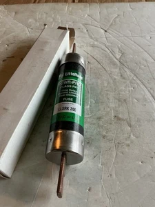 Littelfuse # LLSRK 200 / 200 AMP, 600 VAC, TIME DELAY, DUAL ELEMENT FUSE. - Picture 1 of 6