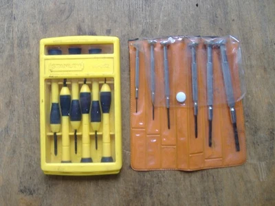 STANLEY 6 PIECE SET JEWELLERS SCREWDRIVERS 0- 66-052 + ONE OTHER SET - Image 1 of 4