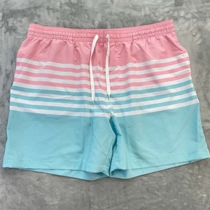 Chubbies Shorts Herren 2XL Kordelzug gefüttert Schwimmbrett Strand Streifen Badehose 5,5 - Bild 1 von 13