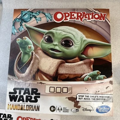 Hasbro Star Wars Operation The Mandalorian Edition Game Board - F1256 - Image 1 of 4