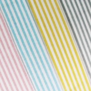 Brushed Cotton Winceyette Flannel Fabric Stripes Striped - Picture 1 of 5