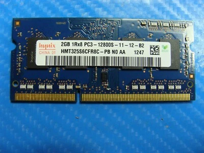 MacBook Pro A1278 MD101LL/A 2012 13" 2GB SO-DIMM Memory RAM HMT325S6CFR8C-PB #1 - Image 1 of 2