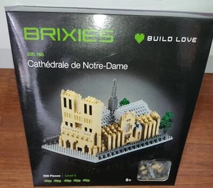 Nano Puzzle 3D - 928 Piezas - Catedral de Notre Dame de París - Brixies - NUEVO - Imagen 1 de 1
