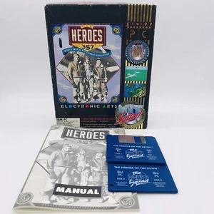 The Heroes of the 357th • WWII Air Combat Sim • PC 3.5” Disk • Big Box - Afbeelding 1 van 7