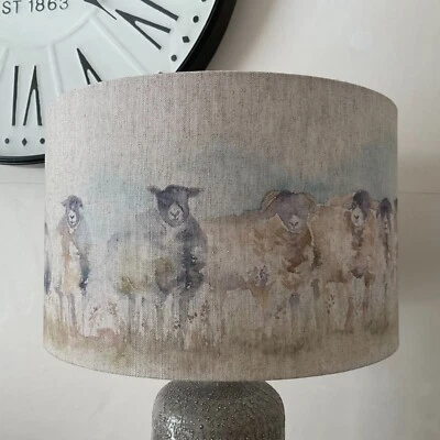 New Lampshade Handmade in UK - Voyage Maison Come By Fabric - Image 1 of 2