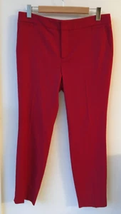 CATHERINE MALANDRINO - WOOL PANT - 10 - RED - Picture 1 of 6