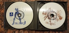 Final Fantasy IX 9 Sony PS1 Black Label Artwork Disks
