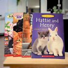 Set Lot of 4 Animal Ark Pets / Best Friends Childrens Series Books Cats Kittens