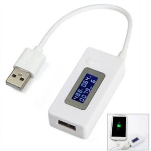 Usb Voltage Meter Tester Pointer Type White Color 1v Input 14.4v Output 0.3v - Photo 1 sur 1
