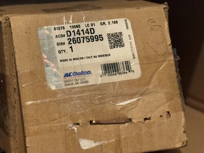 New Genuine GM / AC Delco Ignition Switch (Electrical Portion) D1414D 26075995 - Image 1 of 3
