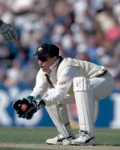 Australian wicketkeeper Ian Healy during the 2nd One Day Inte- Cricket Photo 1 - Picture 1 of 1