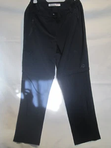 Outdoor Ventures Damengröße 12 schwarze leichte wandelbare Cargohose - Bild 1 von 33