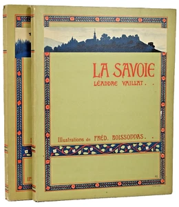 Léandre Vaillat LA SAVOIE ILL. FRED BOISSONNAS 2 VOL.TALLOIRES ANNECY MONT BLANC - Picture 1 of 9