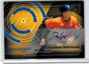 GEORGE SPRINGER 2014 TOPPS CERTIFIED AUTOGRAPH - Picture 1 of 1