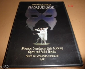 Aram Khachaturian MASQUERADE dvd BALLET hakob ter-Voskanian - Picture 1 of 2
