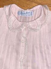 VTG? Feltman Bros Embroidered Pin Tuck Lace Trim Dress 6-9 months?